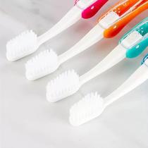 Portable folding toothbrush for children adults travel students office workers carry-on soft-bristle small-head toothbrush