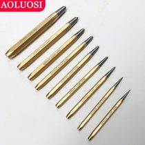 Center punch punch 9-piece set professional grade punch tip punch fitter drilling positioning alloy IMPA613065