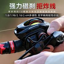 Steel Knight Lure Set Carbon Lure Rod Universal Water Drop Reel Convenient for Fishing