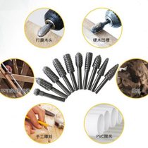 Woodworking electric rotary slotting grinding head file chamfering reaming engraving hollowing tool 510-piece set