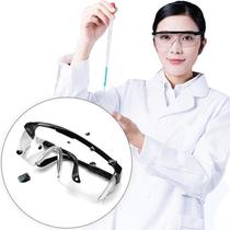 New high-definition anti-fall retractable temples anti-fog transparent goggles safe anti-splash anti-droplet anti-mirror