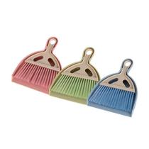 New home desktop mini broom keyboard cleaning brush small broom set with dustpan computer debris brush