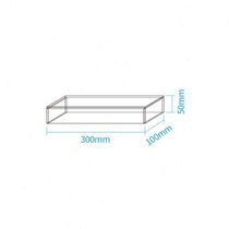 Tea and dessert table display stand for cold wedding decoration column acrylic table cake blue sub-break wedding