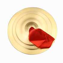 Howlett-24cm cymbal three and a half props gongs and drums cymbals become childrens stage performance childrens percussion instrument set