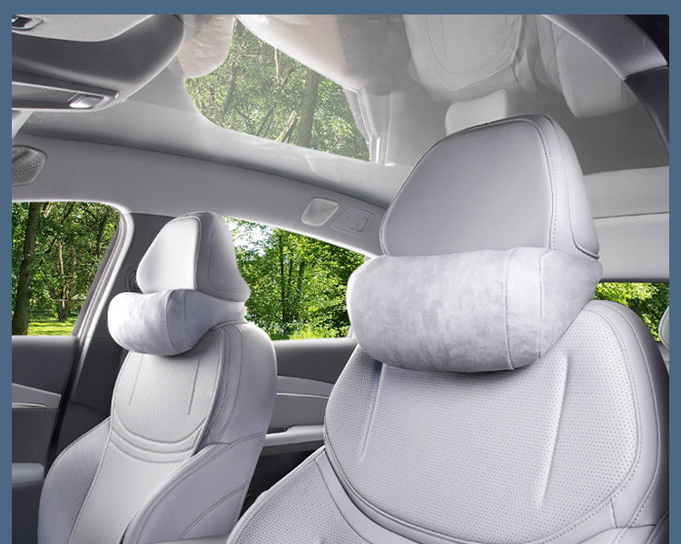 Suitable for Xpeng M03 Neck Pillow, Memory Foam Lumbar Pillow, Same Model as in the Mall, Xpeng M03 Dedicated Headrest and Lumbar Pillow for All Seasons