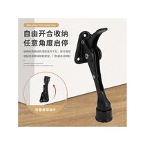 Foot door top locator horseshoe door stopper invisible anti-collision door stop windproof door stopper foot stop door at will