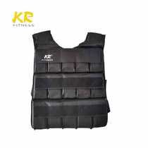 Oxford cloth fitness weight-bearing clothing equipment sand vest adjustable running sports track and field vest vest fitness equipment