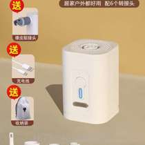 Inflatable charging pad swimming ring inflatable bed portable lithium battery outdoor travel electric pump USB air pump mini