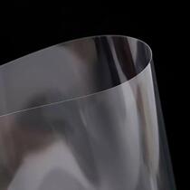 New 50 meter roll fully transparent film film inkjet printing non-waterproof water-based plate making printing medal film