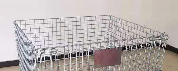Хранение клетке 折叠储物笼储物笼铁架周转笼铁篮笼仓库笼钢丝笼蝴蝶笼金属铁笼
