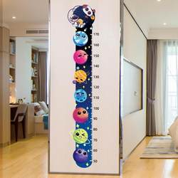 Children's height wallpaper baby measurement height ruler wallpaper self-adhesive room background wall decoration wall sticker sticker