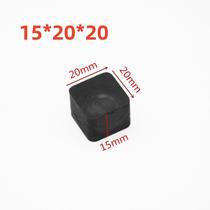 20×20 soft and hard glass pad curtain wall aluminum alloy door and window installation pad to help lift clamp plastic gasket