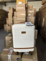 Британский высококачественный чистый ПК белый YKK-молния