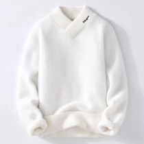 Pull Homme New Winter Top Quality Cashmere V-neck Sweaters M