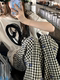 2025 Nouveau pantalon de pyjama en soie en soie pour femmes peut porter un long pantalon à la maison en coton artificiel