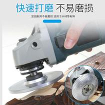 Angle grinder wood file woodworking polishing wood carving tool polishing tea tray round grinding wheel sharpening woodworking saw wood file