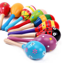 Infant early education sand hammer music percussion toy sand ball childrens Orff musical instrument baby toy rustle