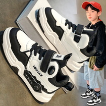 Anta suitable boys shoes 2024 summer new childrens sports shoes for big children high-top sneakers for boys Jinjiang