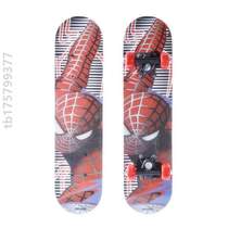 Vitality Board Skateboard Double Teatin Cartoon Male ] scooter Four-wheeled introduction skateboard beginners kindergarten primary and middle school students