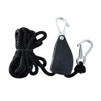 1 2 Tent Canopy Lights Windproof Rope Pull Rope Lift Ratchet Hook Sling Rope Lifter Rope Tightener 500lbs