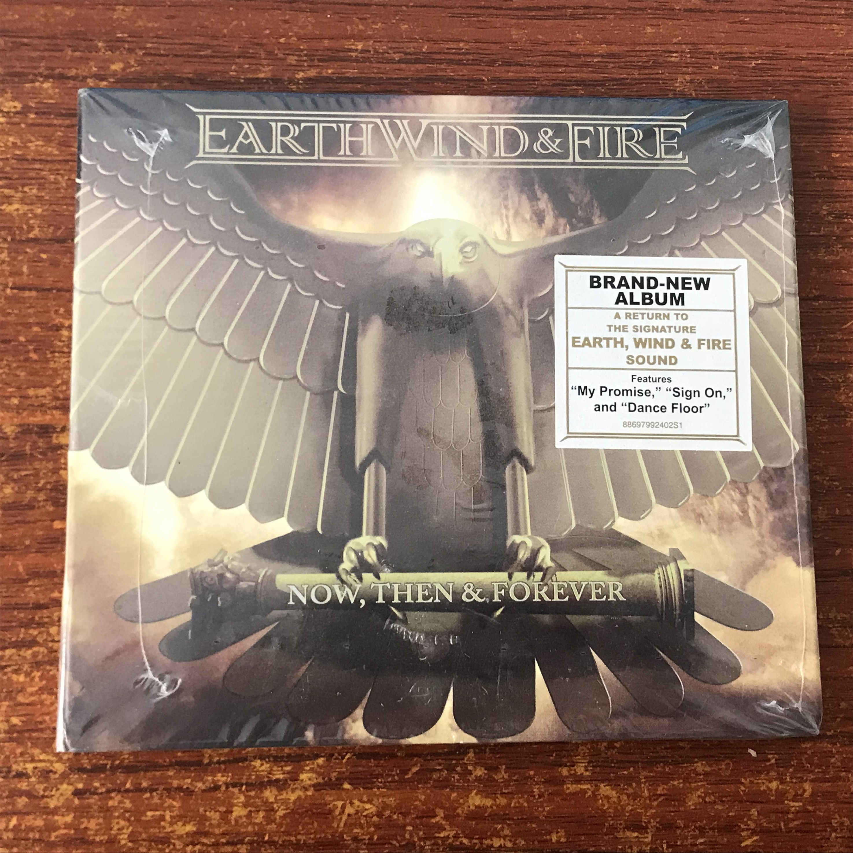 Группа Earth Wind Fire Earth Wind Fire Сейчас, а потом и навсегда, Новый нераспечатанный диск