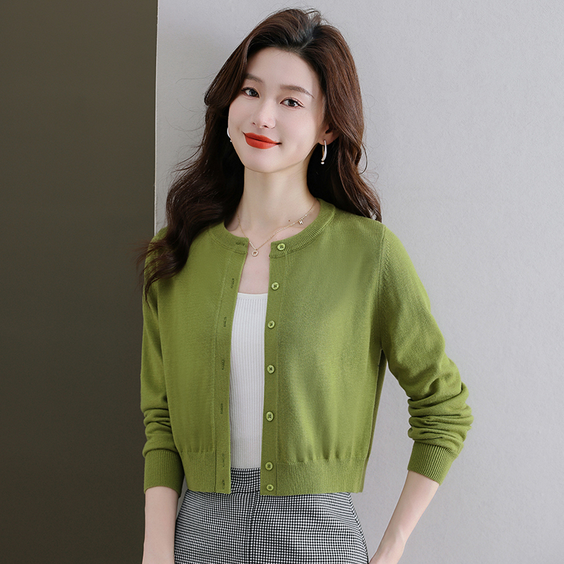 Women's Clothing Clearance Discount Genuine Brand Autumn Wool Sweater Women's New Sweater Cardigan Coat Women's Knitwear Top