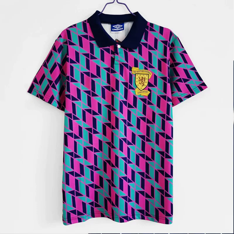 Retro jersey Scotland 1988-94 Master and guest classic football team SCOTTISH VINTAGE JERSEY
