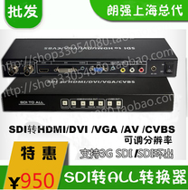 NS-SA02 Broadcast Level 3G-SDI to DVI VGA AV HDMI CVBS high-definition converter