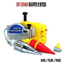 New straight drop take-up hammer measuring tool hammer Aoxiang line magnetic automatic hanging magnetic decoration hammer pendant hanging line