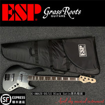 ESP GRASSROOTS G-AMAZE-DX LS BKS black satin grassroots electric bass bass