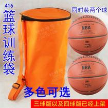 Badminton Racket Bag 416 Double Two 2 3 4 Ball Bits Basketball Training Bag Single Shoulder Backpack Bucket Bag Basketball Football