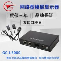 Customized elevator network floor overlay display elevator floor character GYRF character adder dual network port built-in switching display