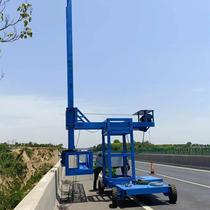 Mobile drainage pipe trolley rotatable drainage pipe trolley anti-collision formwork trolley