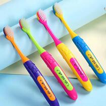 New 4-piece childrens toothbrush with soft bristles 3-4-5-6-7-8-9-10-12 years old and above ultra-fine and ultra-soft set