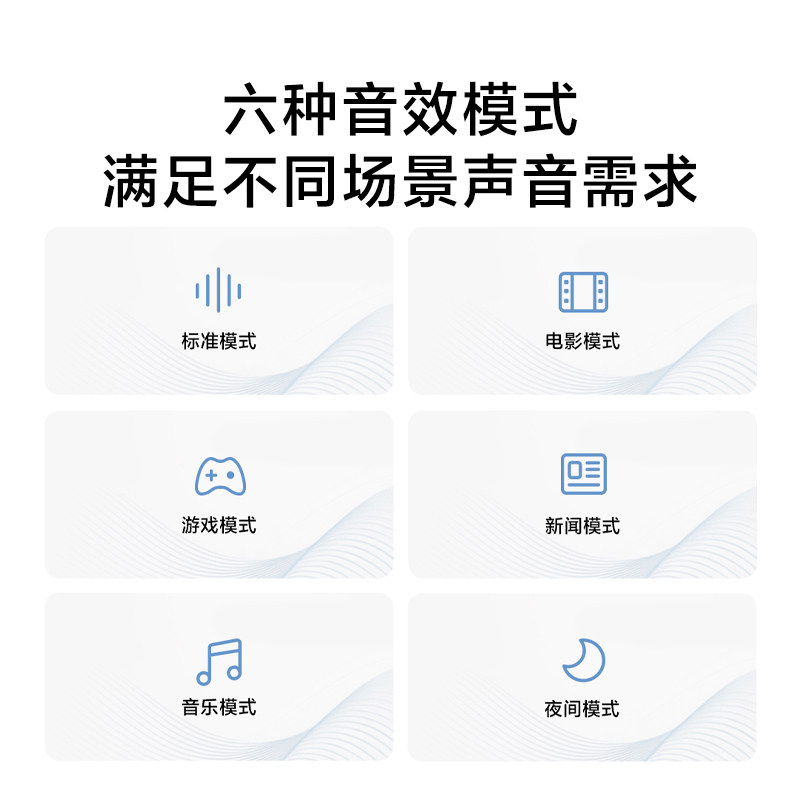 Xiaomi Tv Speaker 2.0 with Six Sound Effect Modes, Nfc Quick Pairing, Multiple Connection Methods, Convenient Display Screen