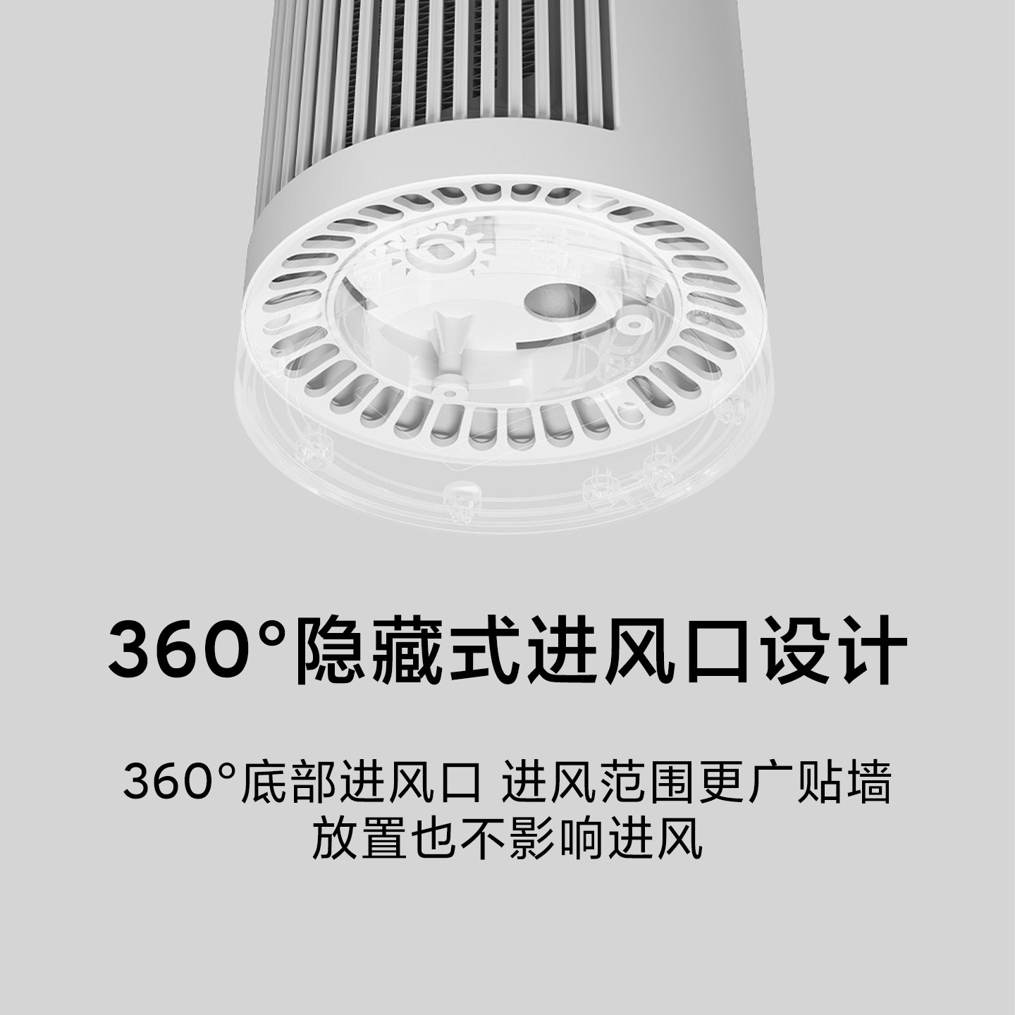 Mijia Desktop Heater, Small Portable Home Heater, Desktop Gaming and Office Hand Warmer, Silent and Energy-Saving