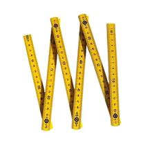 Luogang yellow (1 meter 60% off) multifunctional ruler 1 meter 2 meters folding ruler 4 5 6 10% off engineering construction