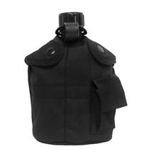 Deyi Camp Outdoor Mountaineering Large Capacity Water Bottle with Aluminum Lunch Box and Warm Cloth Cover Portable Water Cup