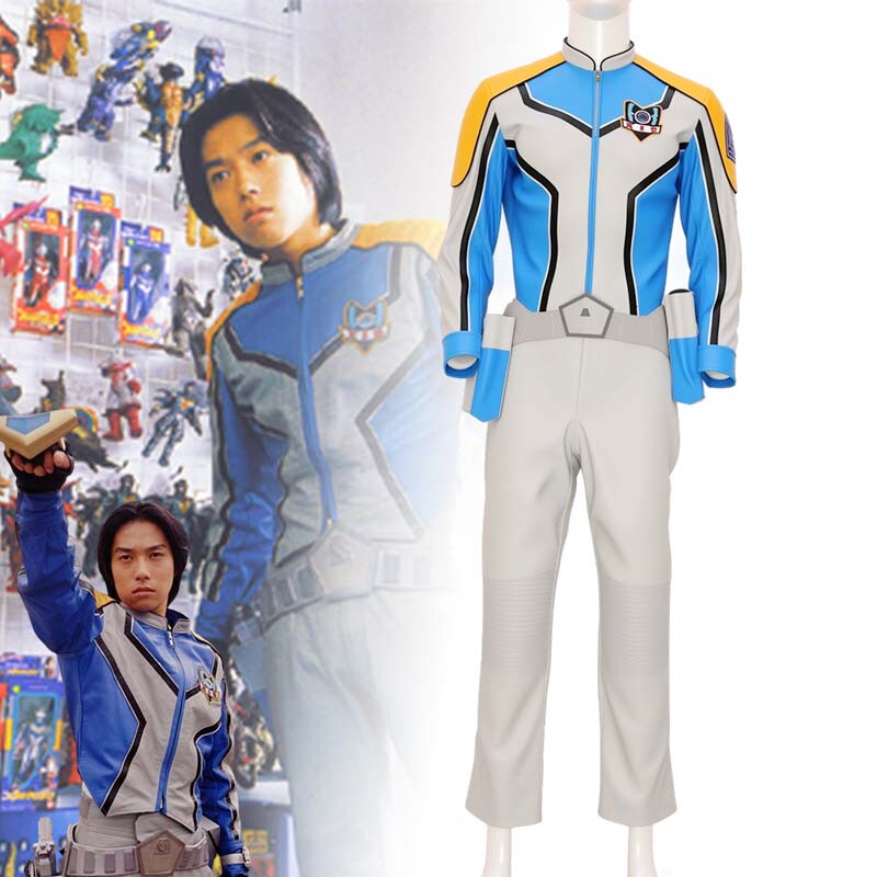 Ultraman Gaia Xig Team Jacket, Same Style as Gao Shan Imon Cosplay Costume, Xig Team Leather High-Quality Replica Ultraman Gaia Xig Team Jacket, Same Style as Gao Shan Imon Cosplay Costume, Xig Team Leather High-Quality Replica