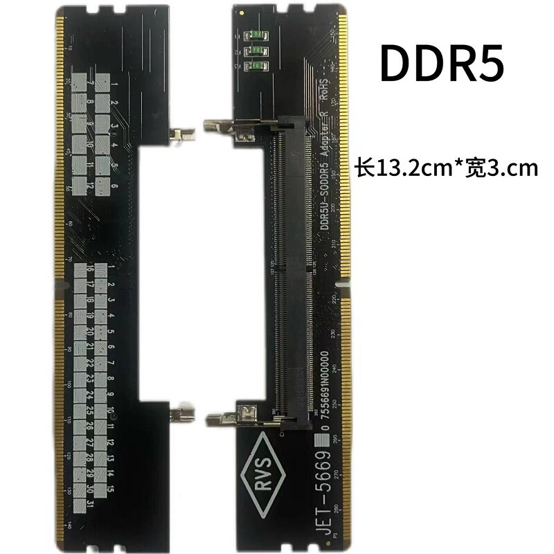 Ddr3/Ddr4/Ddr5 Memory Stick Test Card Laptop Memory to Desktop Test Adapter Card