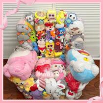 装娃娃的透明沙发棉花娃娃收纳沙发充气懒人沙发DIY公仔收纳沙发