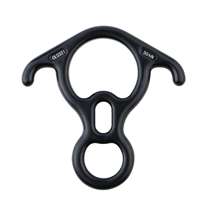 Outdoor rock climbing horn 8-shaped ring descender aerial yoga figure 8 ring descending device descender protector