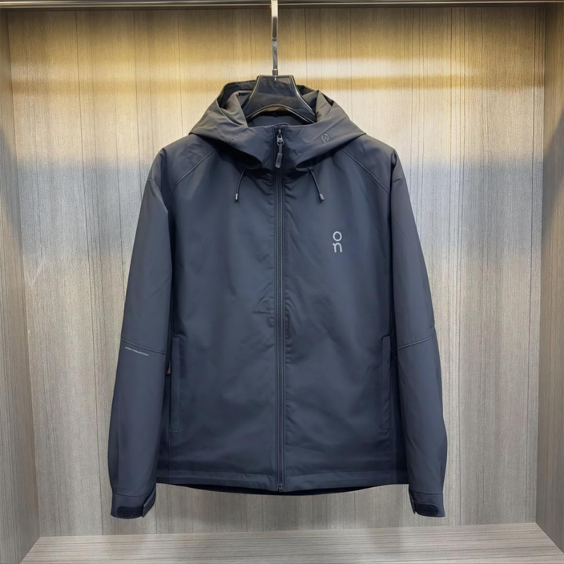 Spring and Autumn Outdoor Jacket for Men, Solid Color, Simple, Casual, Hooded, Windproof, Sporty, Fashionable and Versatile Spring and Autumn Outdoor Jacket for Men, Solid Color, Simple, Casual, Hooded, Windproof, Sporty, Fashionable and Versatile
