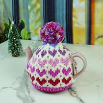 LondonPottery-pure handmade pure wool teapot sweater jacket knitted insulated cover wool wire sleeve anti-bronzing