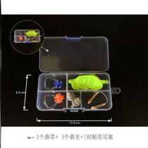 Protective mens and womens diving integrated new swimming nose mask waterproof professional swimming pool accessories silicone swimming gear comfortable