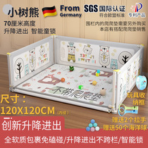 Rapid shipment vertical lift fence fence guardrail baby baby crawling mat fence step fence room for children