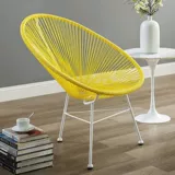 Балконное кресло для отдыха на открытом воздухе со спинкой, одиночное кресло из ротанга, пляжное кресло, полое кресло из ротанга, яйцеобразное шезлонг, кресло-качалка