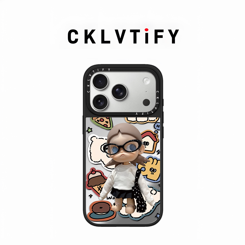 CKLVTiFY联名潮牌嘎子姐zsiga女孩磁吸MagSafe适用iPhone17ProMax手机保护壳新款16pro苹果15情侣14plus女款17Air