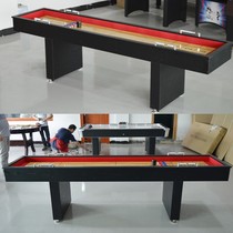 Competition-specific shuffleboard table high-end indoor leisure and entertainment bar party entertainment luxury shuffleboard table
