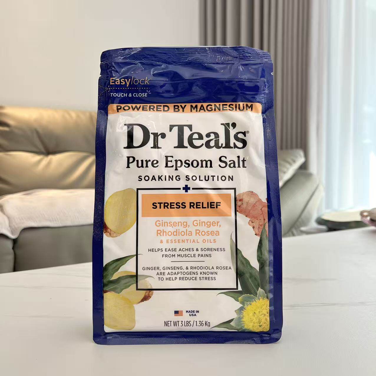 放松身心,从一袋 美国Dr Teal's纯泻盐开始-浴液-淘宝好物网